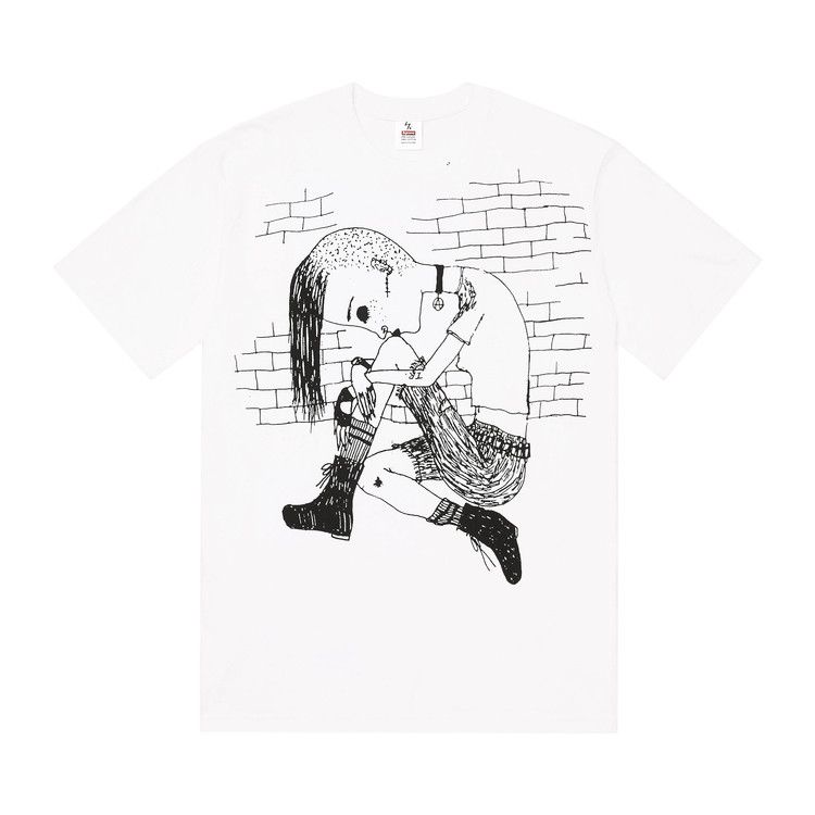 Buy Supreme x Y's Thinker Tee 'White' - FW25T4 WHITE | GOAT