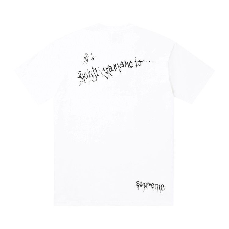 Buy Supreme x Y's Thinker Tee 'White' - FW25T4 WHITE | GOAT