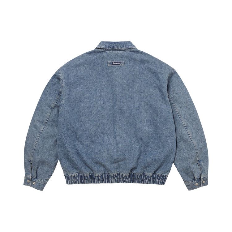 Buy Supreme Hooded Utility Jacket 'Denim' - FW25J85 DENIM | GOAT