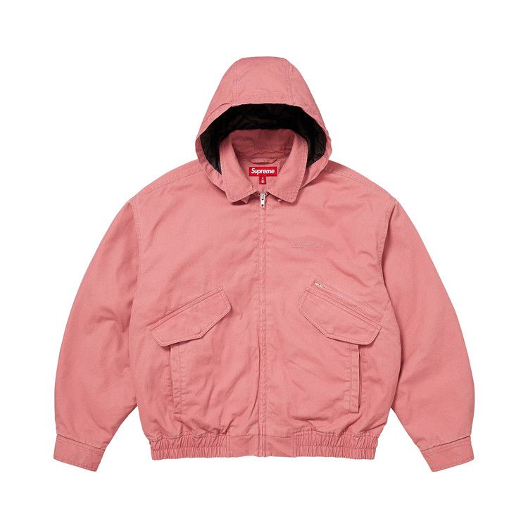 Buy Supreme Hooded Utility Jacket 'Pink' - FW25J85 PINK | GOAT CA
