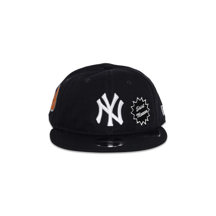 SAINT MICHAEL×NEW ERA YANKEES CAP Navy Buy Saint Michael X New Era Mx6 Yankees Cap 'Navy' - SM HR8