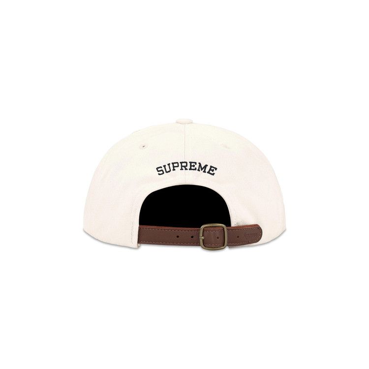 Buy Supreme Distressed Script 6-Panel 'Stone' - FW25H9 STONE | GOAT