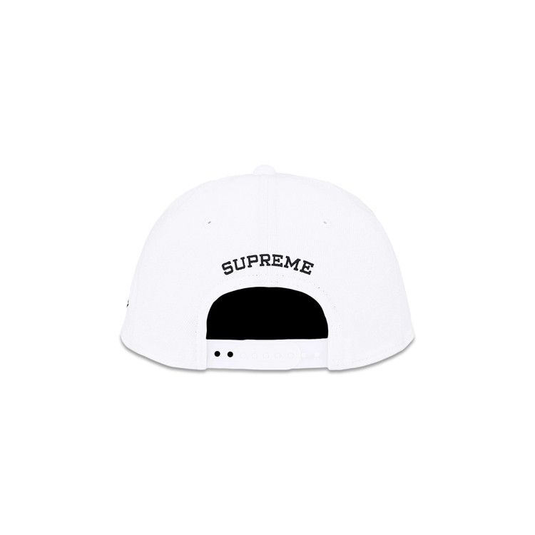 Buy Supreme Sharp Spellout Adjustable New Era 'White' - FW25H87