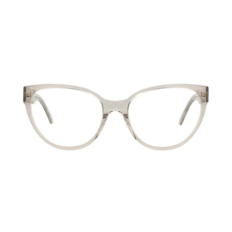Balenciaga Cat Eye-Frame Acetate Optical Frames Beige Transparent