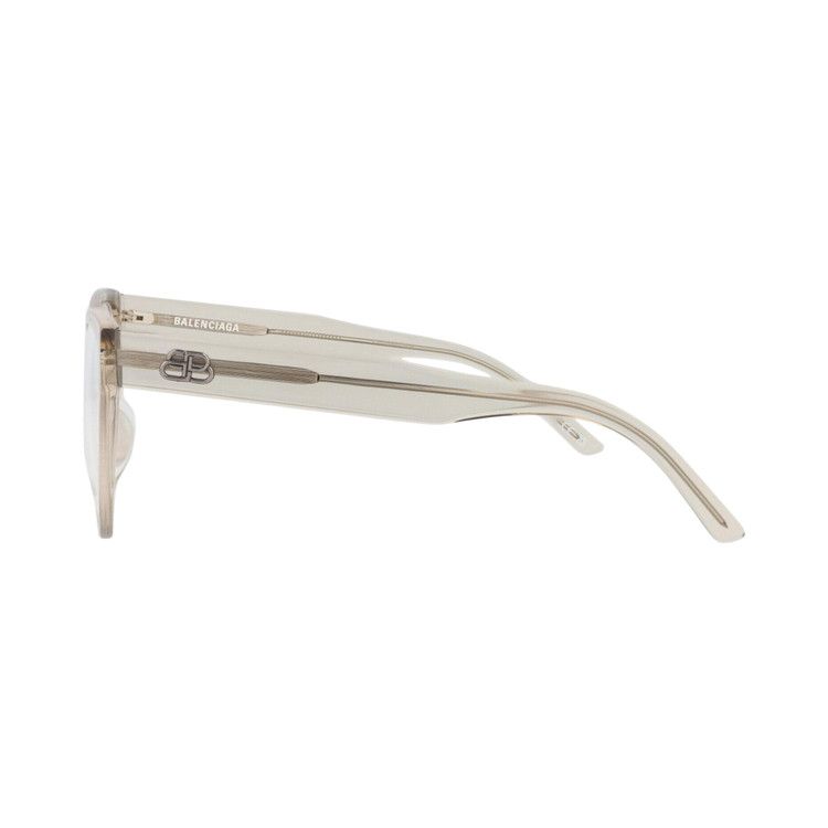Balenciaga Cat Eye-Frame Acetate Optical Frames Beige Transparent