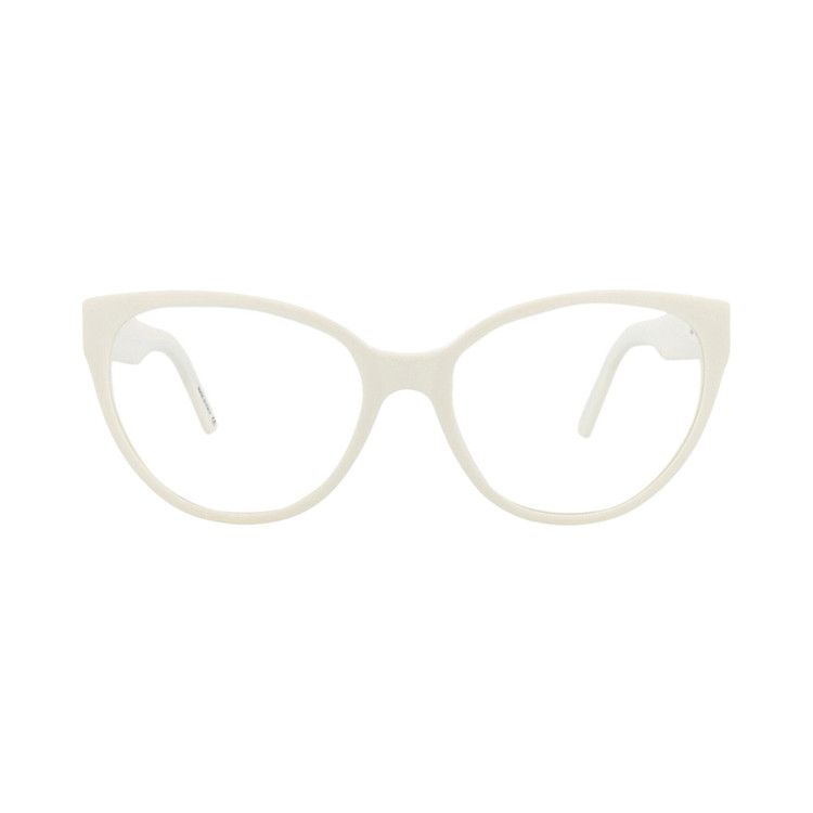 Balenciaga Cat Eye-Frame Acetate Optical Frames White Transparent