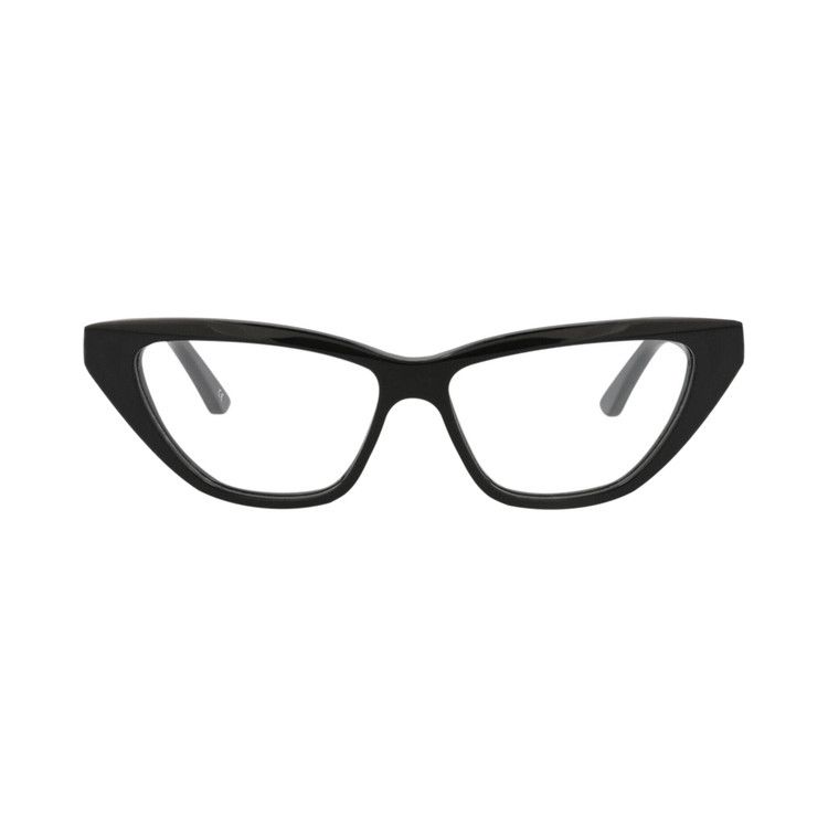 Balenciaga Cat Eye-Frame Acetate Optical Frames Black Transparent