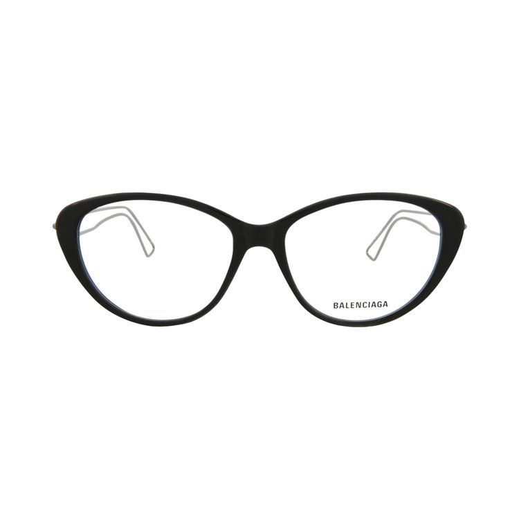 Balenciaga Cat Eye-Frame Acetate Optical Frames Black Grey Transparent