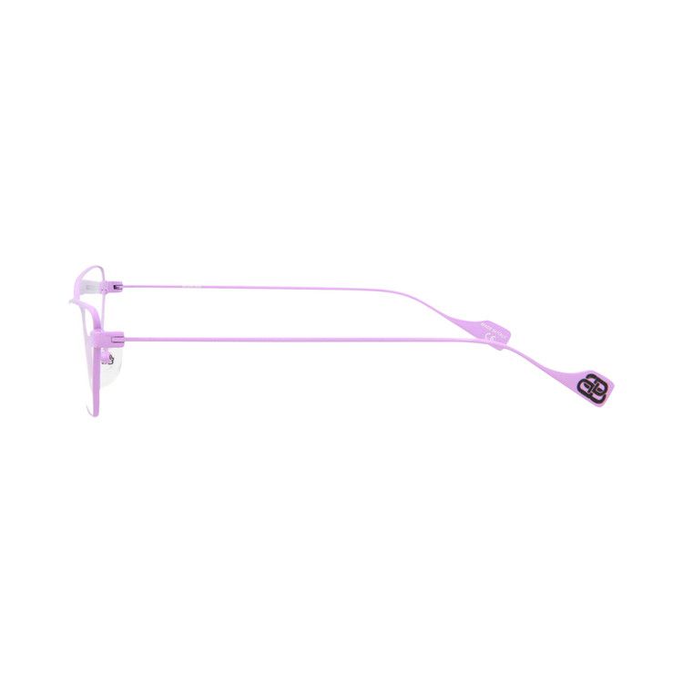 Balenciaga Cat Eye-Frame Metal Optical Frames Violet Transparent