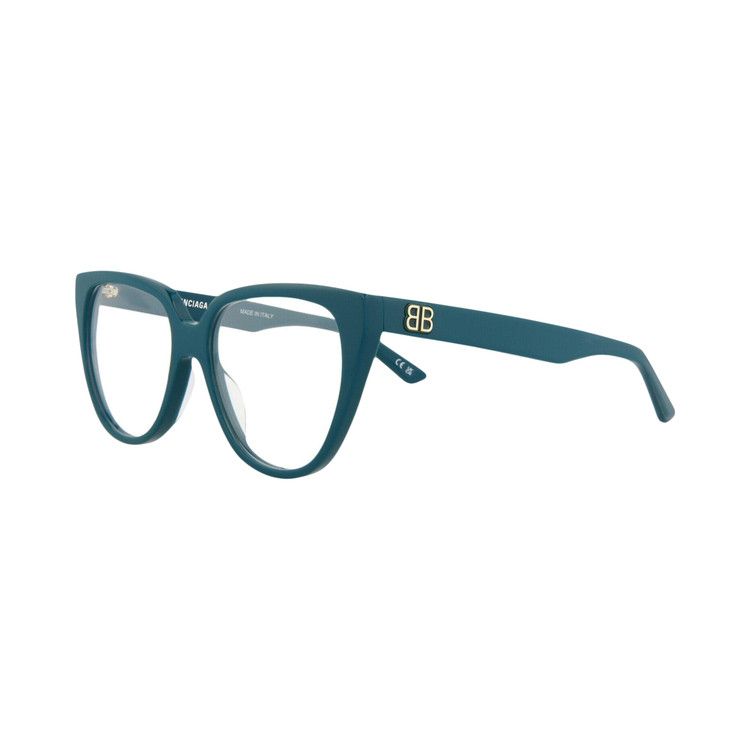 Balenciaga Cat Eye-Frame Acetate Optical Frames Blue Transparent