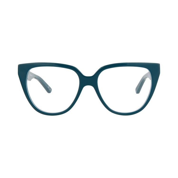 Balenciaga Cat Eye-Frame Acetate Optical Frames Blue Transparent