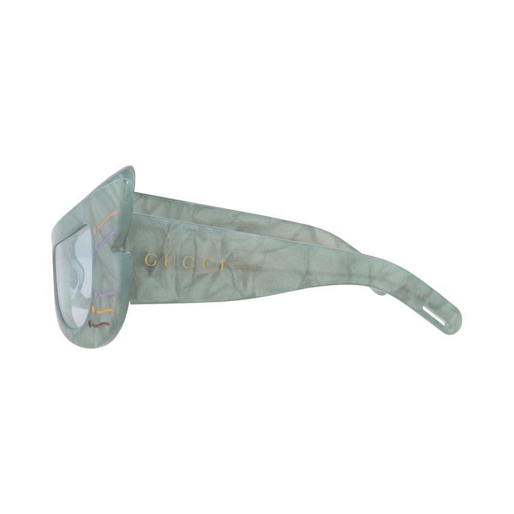 Gucci Cat Eye-Frame Acetate Sunglasses Light Blue