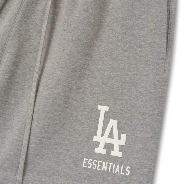 Fear of God Essentials Dodgers Classic Sweatshort 'Concrete Heather' — foto 4