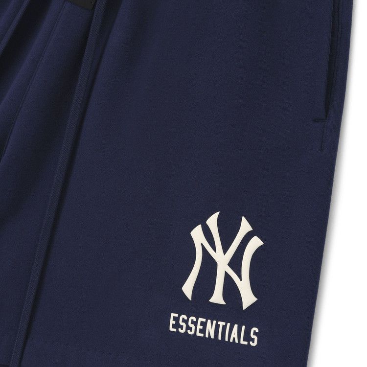 Fear Of God Essentials Yankees Classic Sweatshort 'midnight Navy'