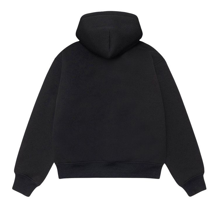 Stussy Bonded Sherpa Hoodie Black