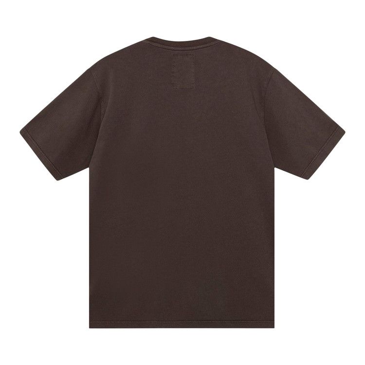 Stussy Garment Dyed Ss T-Shirt Brown