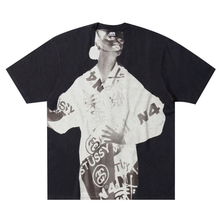 Stussy Paris T-Shirt Faded Black