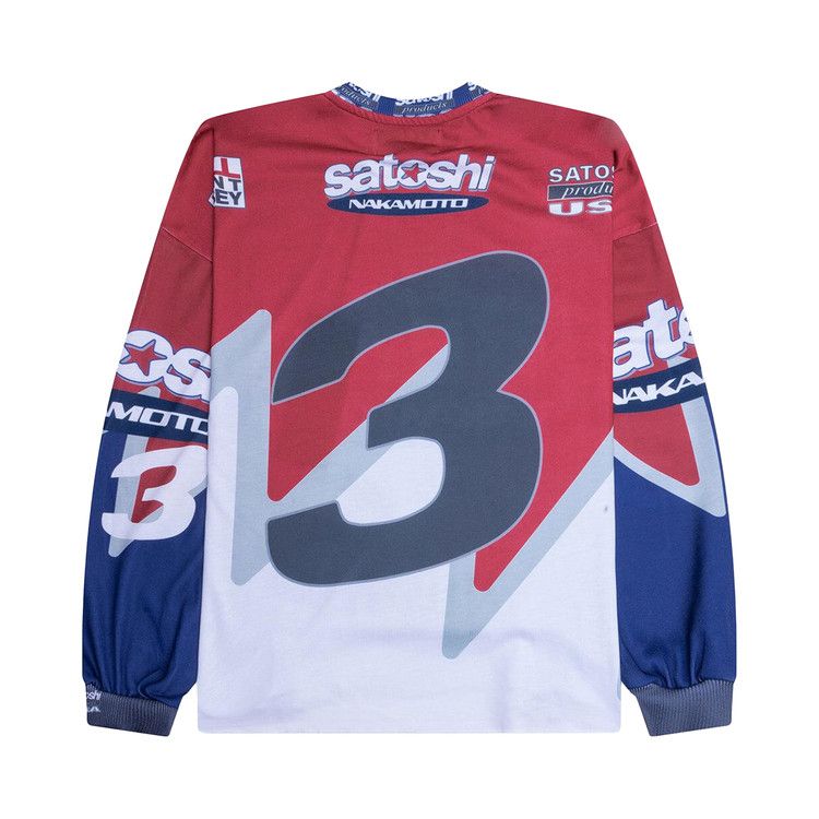 Buy Satoshi Nakamoto Speedway Long-Sleeve 'Red' - SS25LS005 RED | GOAT