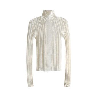 Buy Ann Demeulemeester Aamu Irregular Rib Turtleneck Sweater