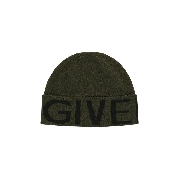 Buy Givenchy Jacquard Logo Beanie 'Khaki Multi' - 710003 12200 9