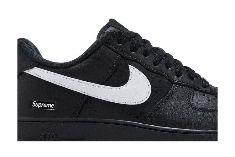 Buy Supreme x Air Force 1 Low 'Box Logo - Black White