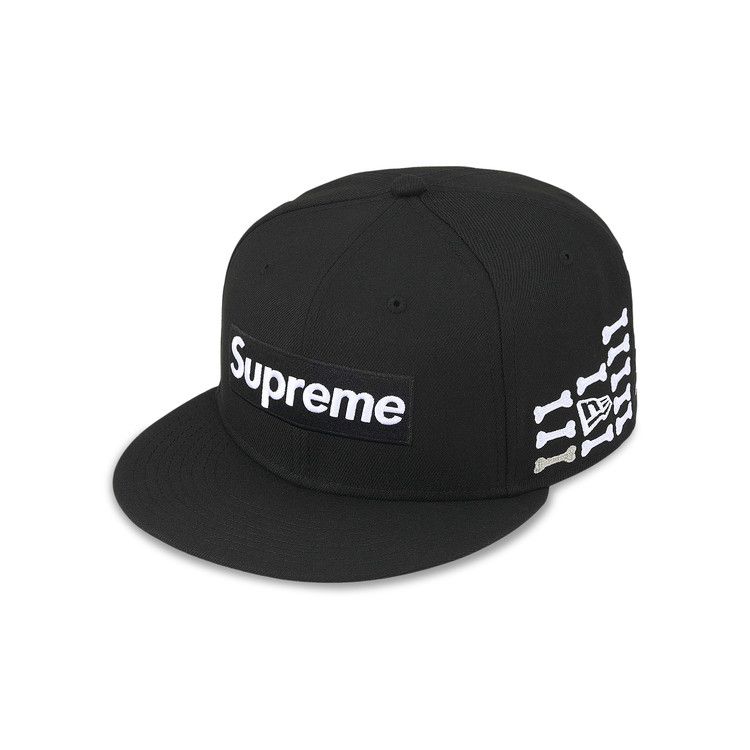 Buy Supreme Bones Box Logo New Era 'Black' - FW25H46 BLACK