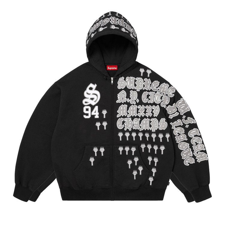 20SS supreme 3個セット クッション ブラック Buy Supreme League Champs Zip Up Hooded Sweatshirt 'Black