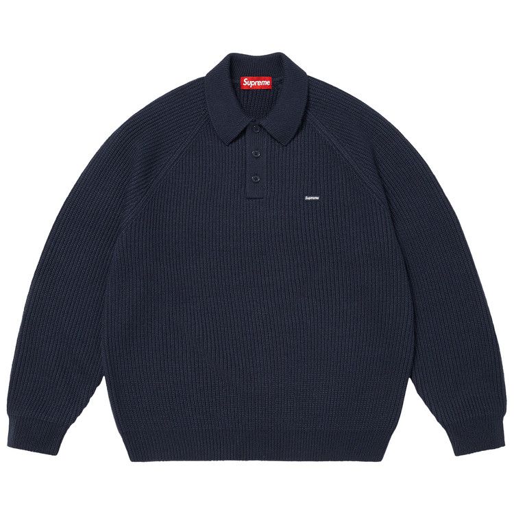 supreme Small Box Crewneck navy L 25FW Supreme Small Box Logo