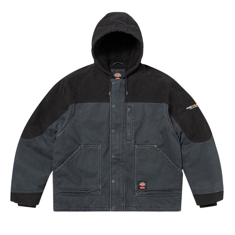 Buy Supreme x Dickies Cordura Hooded Work Jacket 'Black