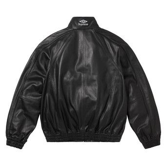 Buy Supreme x Umbro Leather Track Jacket 'Black' - FW25J17 BLACK