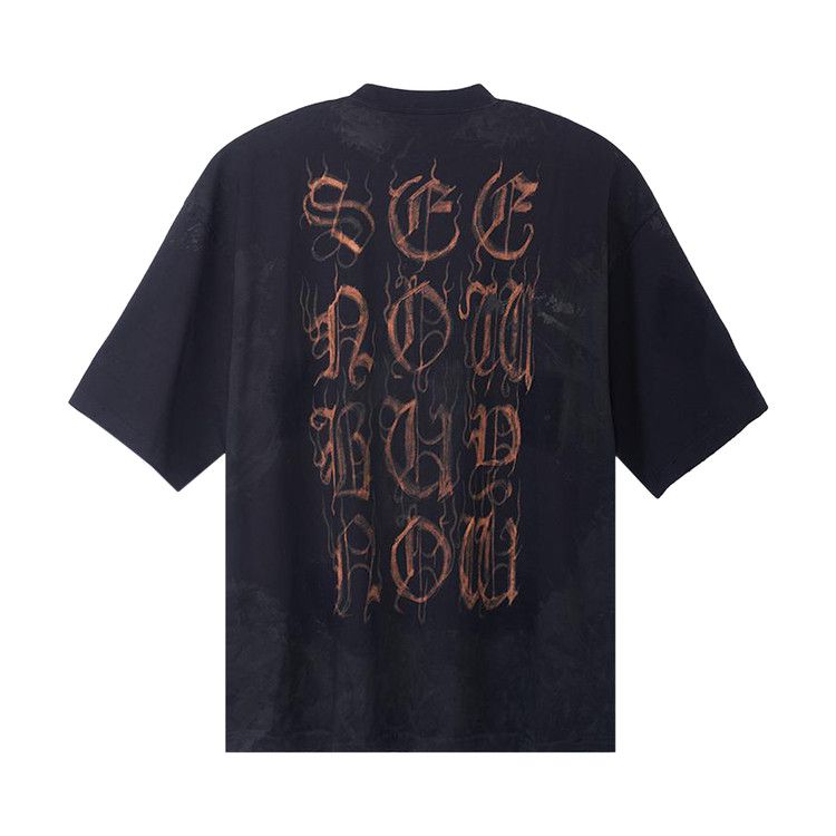 Balenciaga Metal Oversized T-Shirt Black
