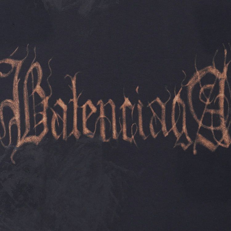 Balenciaga Metal Oversized T-Shirt Black