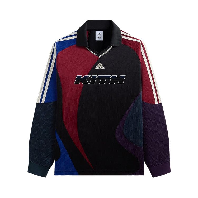 Kith For Adidas Football Long Sleeve Soccer Jersey Multicolor