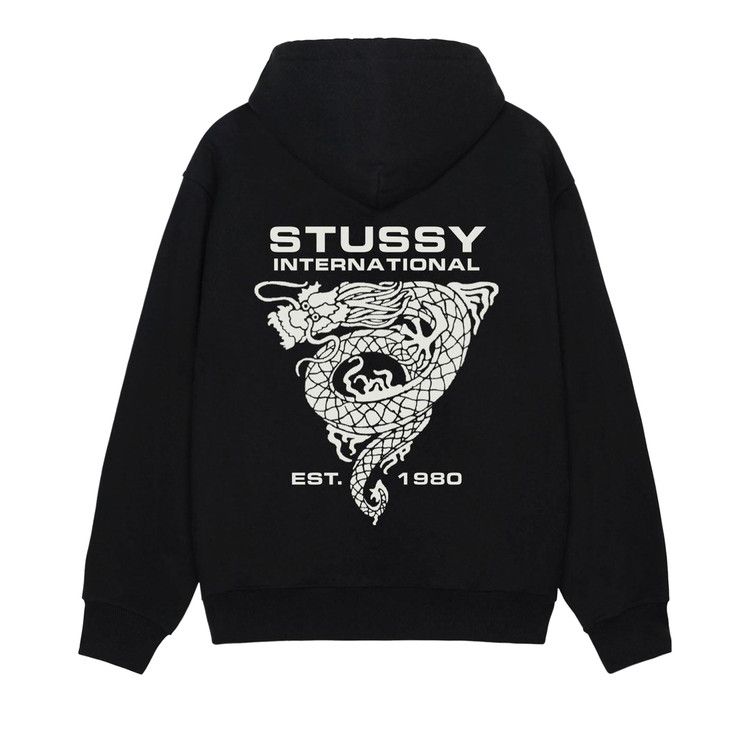 Stussy Dragon Hoodie Black
