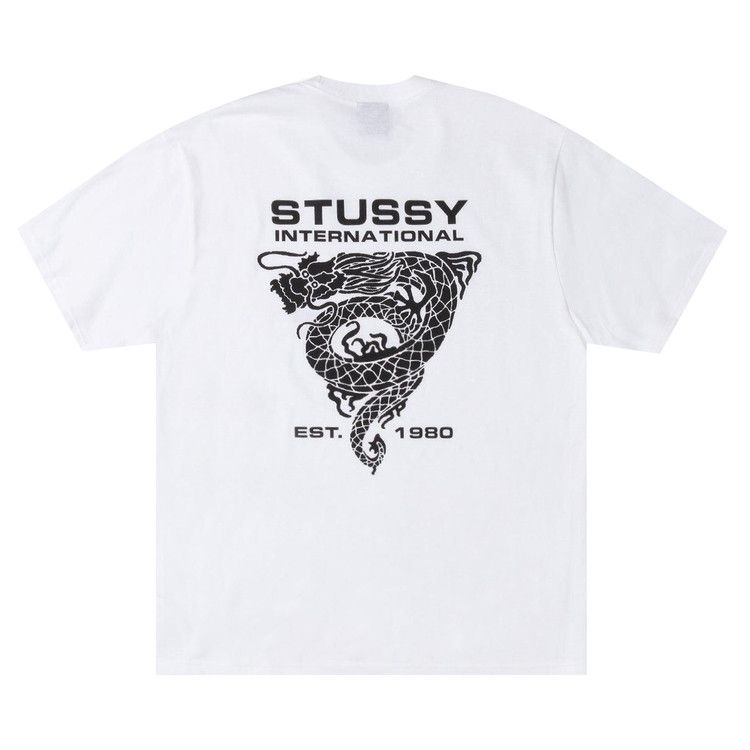 Stussy Dragon T-Shirt White