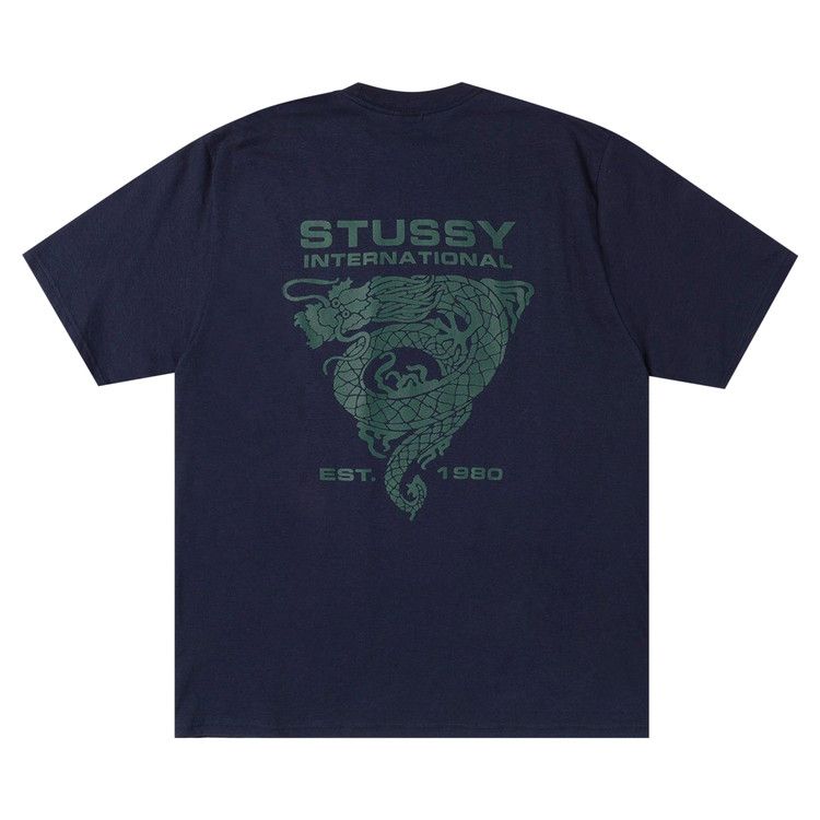 Stussy Dragon T-Shirt Navy