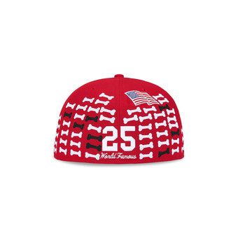 Buy Supreme Bones Box Logo New Era 'Red' - FW25H46 RED | GOAT