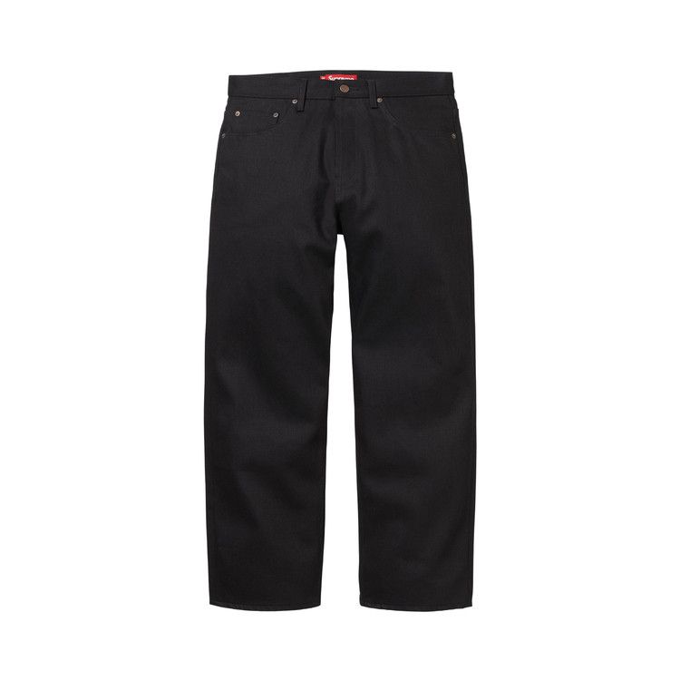 Supreme Rigid Loose Fit Selvedge Jean Rigid Black Price in India