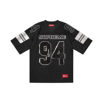 Supreme Perfect Season Football Jersey 黒 Supreme Perfect Season Football Jersey Black Men's - SS23 - US