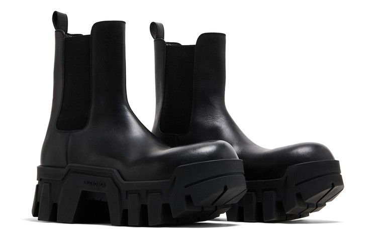 Balenciaga Bulldozer Chelsea Boot Black