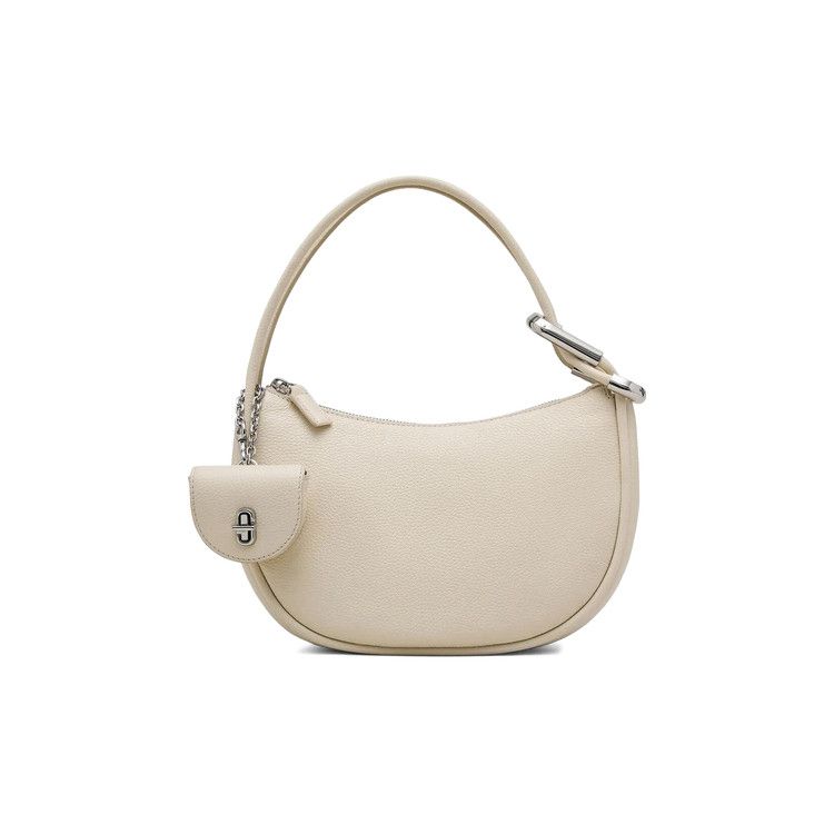 Marc Jacobs The Hobo Leather Dual Bag 'cloud White'