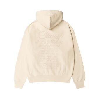 Buy Stussy x Wales Bonner Fleece Zip Hoodie 'Ivory' - 318052 IVOR