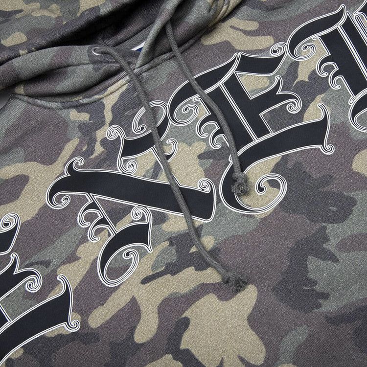 Awake NY Old English Hoodie 'Camo' — foto 4