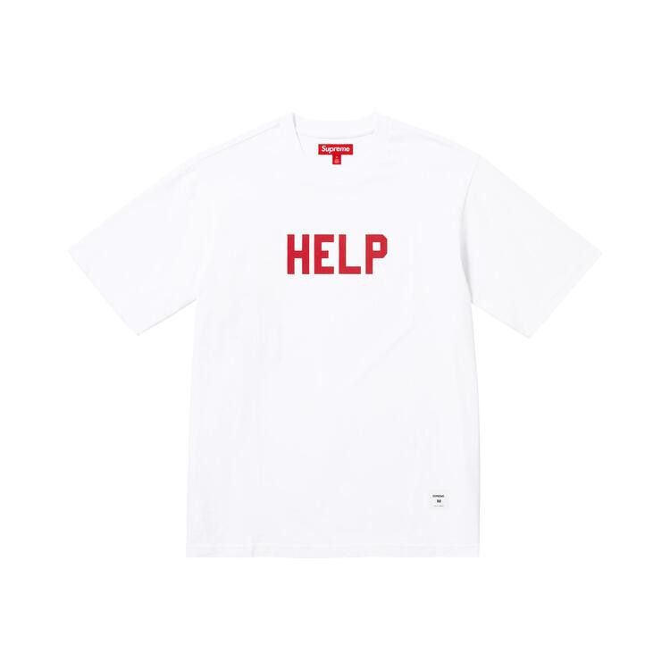 Buy Supreme Help Short-Sleeve Top 'White' - FW25KN90 WHITE | GOAT