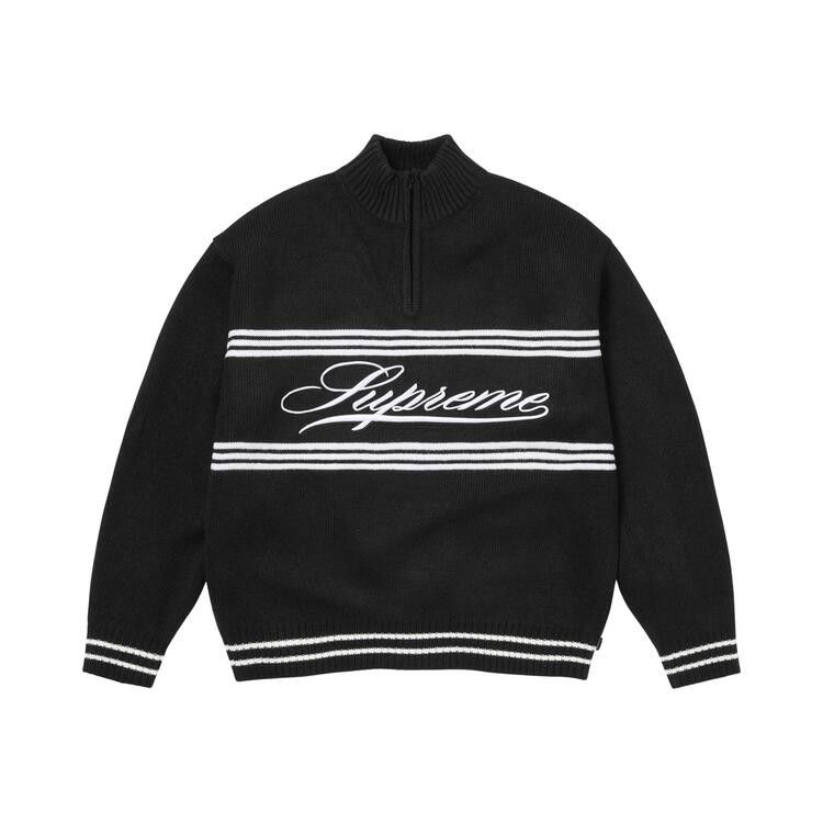 SR Original Half Zip［Black］simianring SIGNATURE HALF ZIP – WORDS