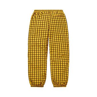 Buy Supreme Plaid Warm Up Pant 'Yellow' - FW25P8 YELLOW | GOAT