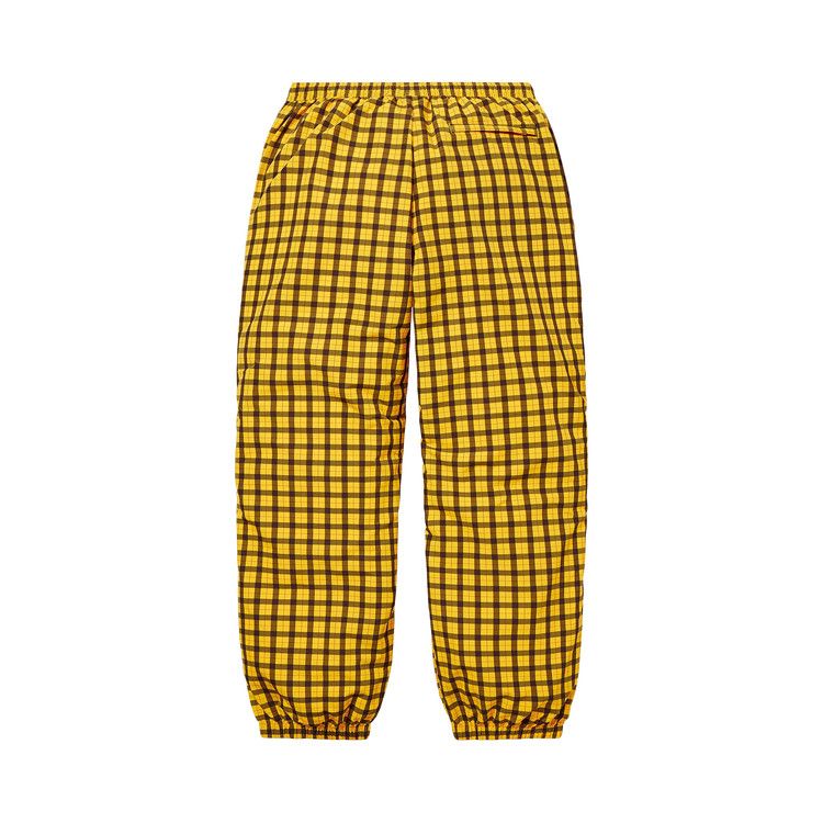 パンツ Supreme 25fw Plaid Warm Up Pant Yellow L Supreme Plaid Warm Up Pant Yellow Men's - FW25 - US