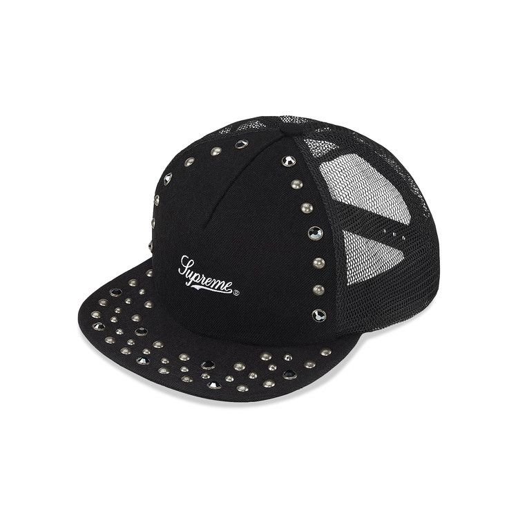 Buy Supreme x B.B. Simon Studded Mesh Back 5-Panel 'Black