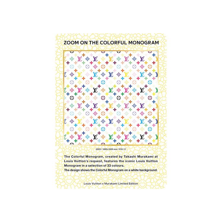Buy Louis Vuitton x Takashi Murakami Zoom on the Colorful Monogram