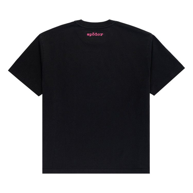 Sp5der Star Girl T-Shirt Black